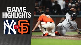 샌프란시스코 VS 뉴욕양키스 썸네일