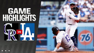 LA다저스 VS 콜로라도 썸네일