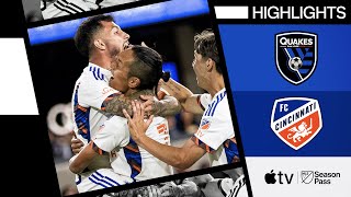 산호세 어스퀘이크스 VS FC 신시내티 썸네일