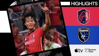 세인트루이스 시티 SC VS 산호세 어스퀘이크스 썸네일