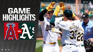 오클랜드 VS LA엔젤스 썸네일